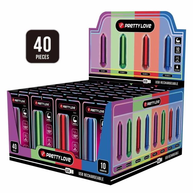 Wibrator Stefan Pretty Love Ładowany USB | 100% ORYGINAŁ| DYSKRETNA PRZESYŁKA